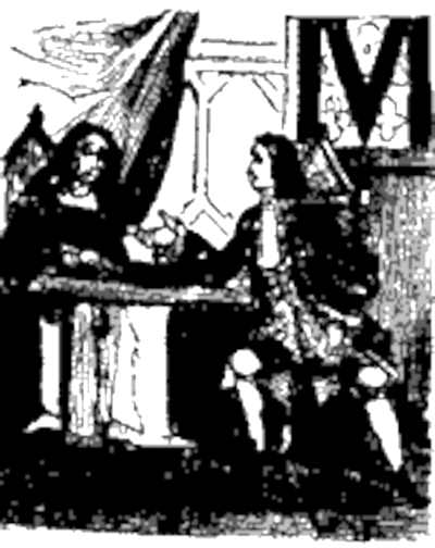 Illustration from Varney the Vampire, chapter XLIV