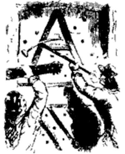 Illustration from Varney the Vampire, chapter XLVIII