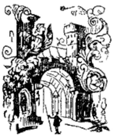 Illustration from Varney the Vampire, chapter LVIII