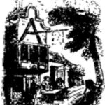 Black and white illustration from Varney the Vampire, chapter LX