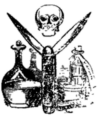 Illustration from Varney the Vampire, chapter LXIX