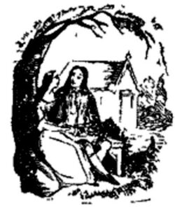 Illustration from Varney the Vampire, chapter LXXI