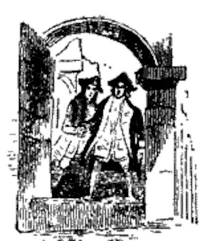 Illustration from Varney the Vampire, chapter LXXII