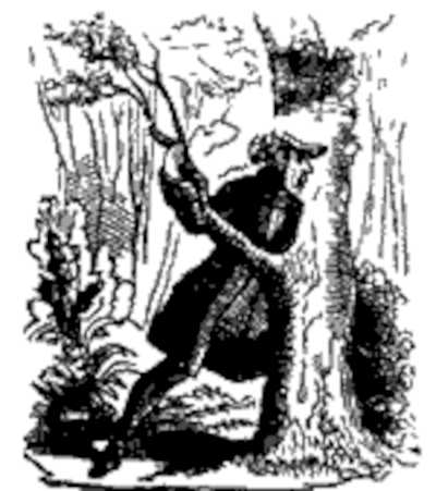 Illustration from Varney the Vampire, chapter LXXIV