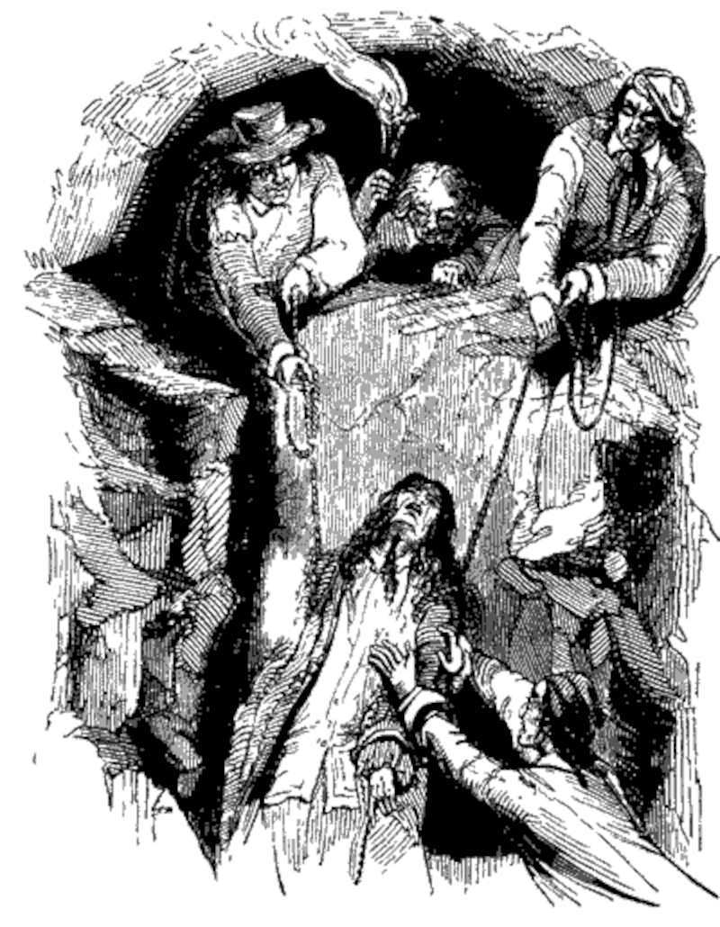 illustration from Varney the Vampire, chapter XCV