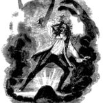 The Baron's Dream (Illustration from Varney the Vampire, chapter XCVIII)