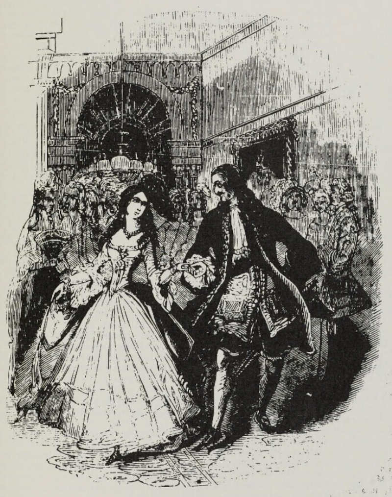 The Baron and Helen on the dance floor The Baron and Helen on the dance floor (Varney the Vampire, chapter C)