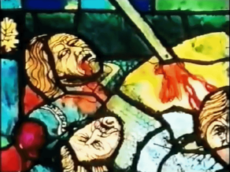 Tarry-Dan gives Jonah a warning, leading to more mad dreams After his confrontation withTarry, Jonah has more nightmares about the stained glass window